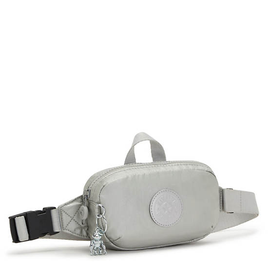 Kipling Alys Metallic Övtáska Titán | HU 1001AH